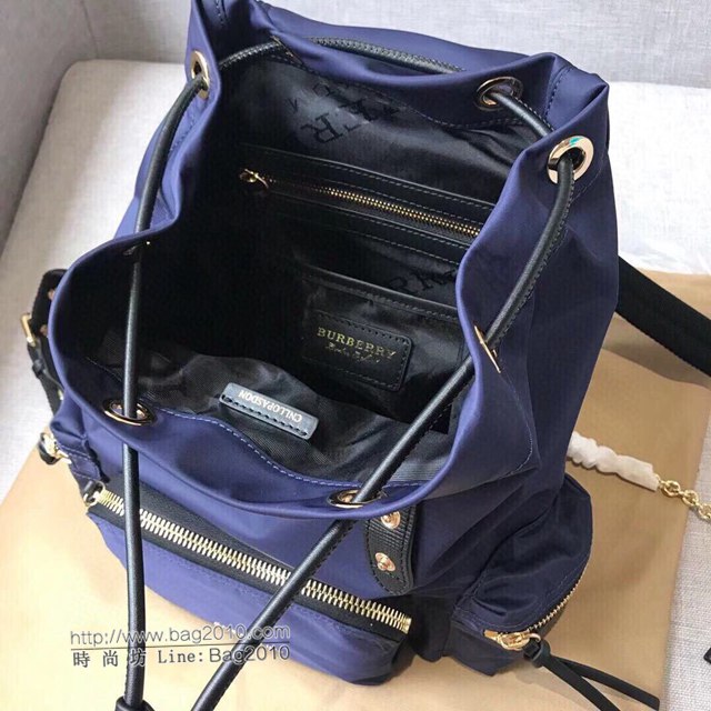 Burberry專櫃新款雙肩包 巴寶莉升級版Rucksack軍旅背包  db1108